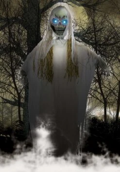 Fun World 10' Hanging Light Up Reaper Decoration -Halloween Decoration Store 10 ft light up hanging reaper alt 1