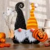 Wooden 10" Halloween Gnomes Decoration