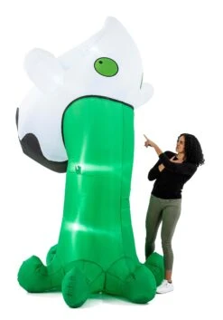 10FT Jumbo Throwing Up Ghost Inflatable Halloween Decoration -Halloween Decoration Store 10ft jumbo throwing up ghost inflatable prop alt 5