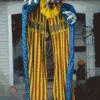 10FT Animated Looming Clown Archway Decoration