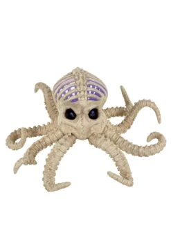12-Inch Light Up Skeleton Octopus Decoration