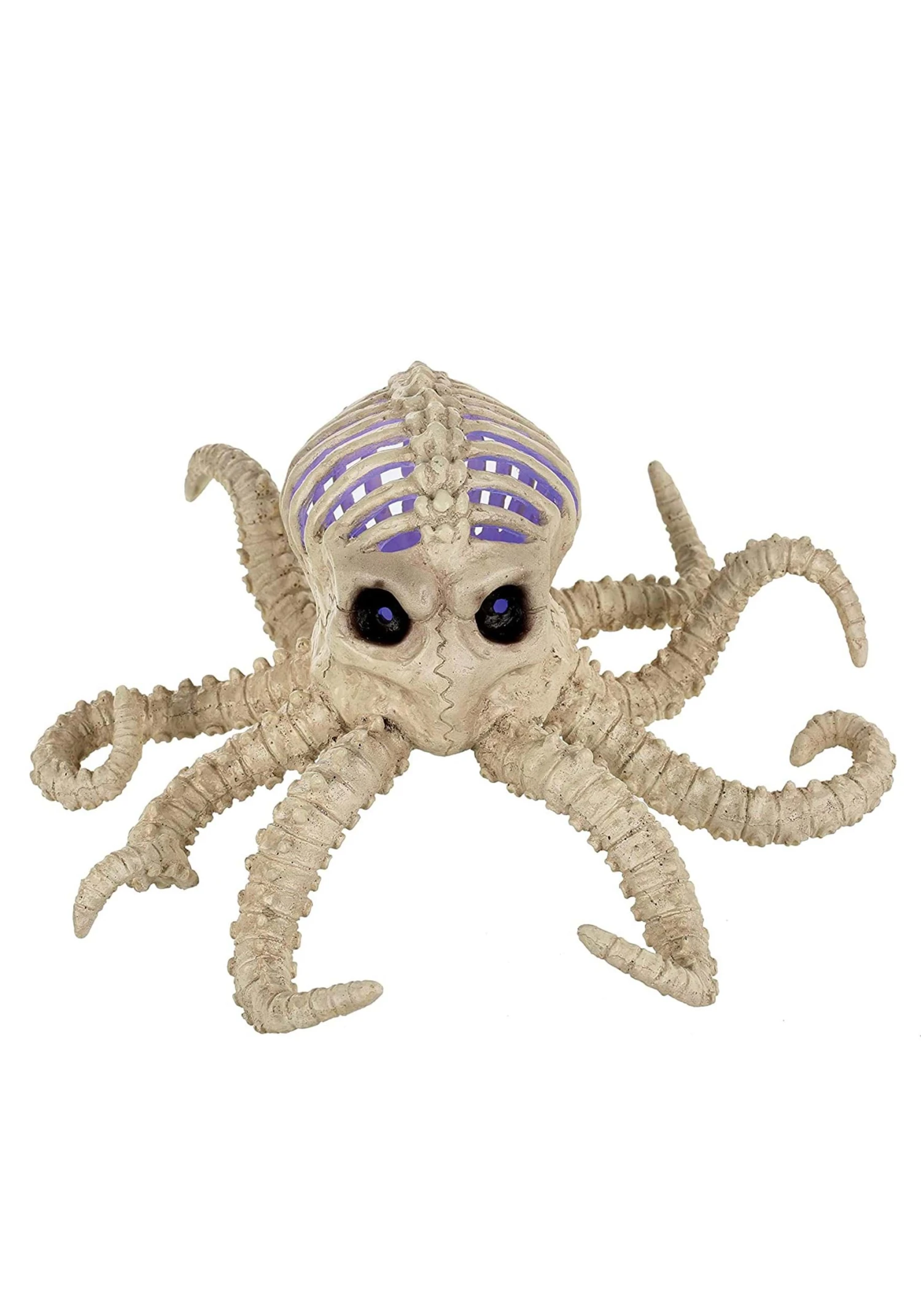 12-Inch Light Up Skeleton Octopus Decoration 1 12-Inch Light Up Skeleton Octopus Decoration