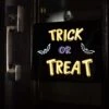 Fun World 11-in Neon Light Trick Or Treat Sign