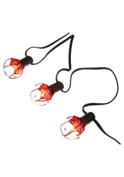 AMSCAN 11 Foot String Of Bloody Globe Lights Decoration