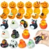 Halloween Prefilled 12 Pack Pumpkin Box With Rubber Duck