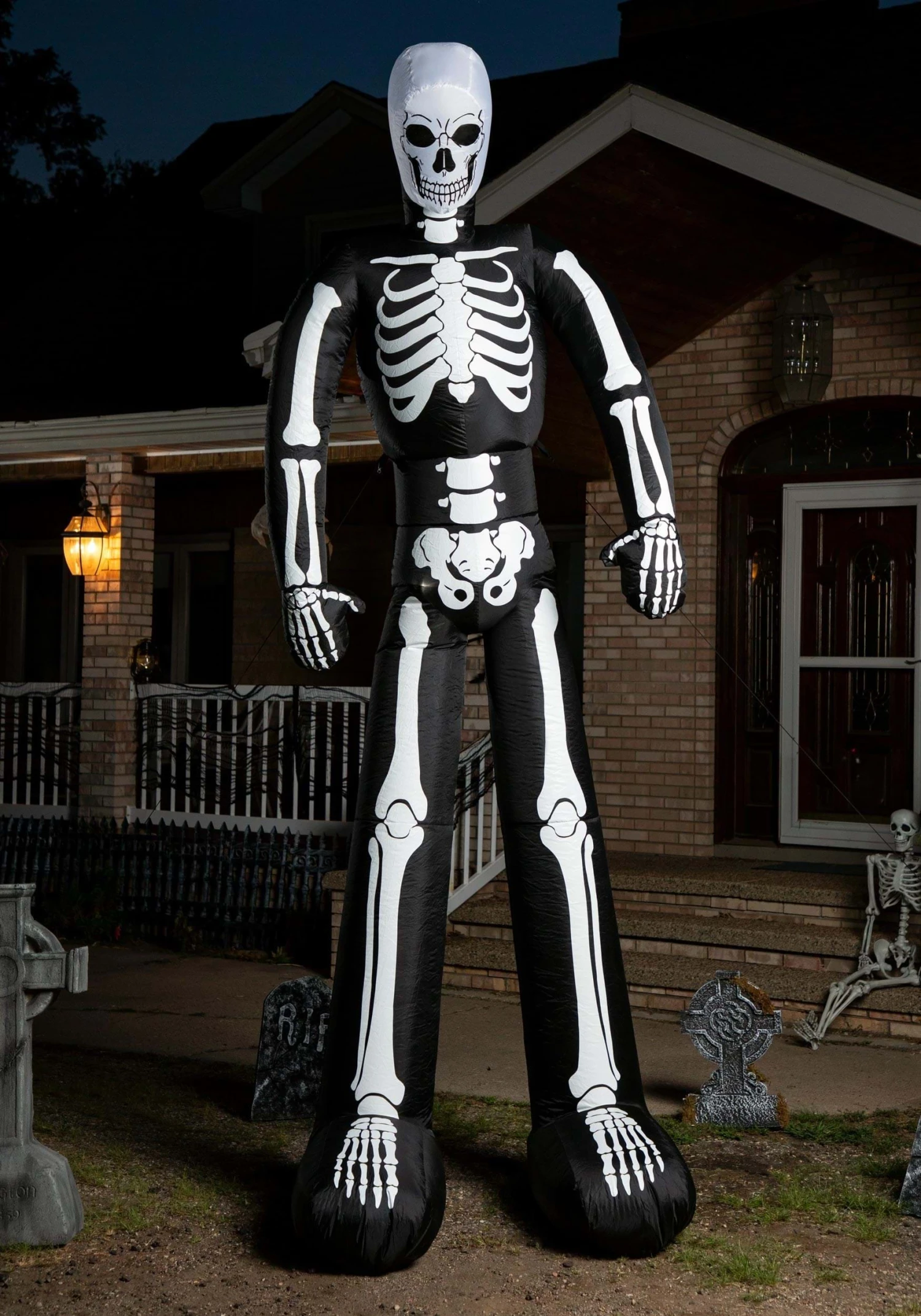 Decorative 12 Foot Inflatable Skeleton 1 Decorative 12 Foot Inflatable Skeleton