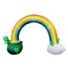 12 Foot Tall Giant Rainbow & Cauldron Arch Inflatable