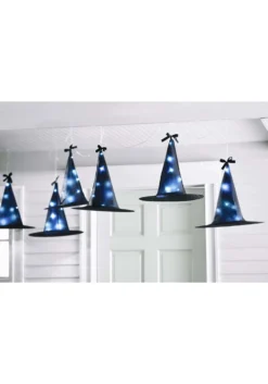 AMSCAN 13" Oversized Witch Hat String Lights Decoration