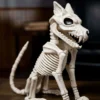 17.5-Inch Wolf Skeleton Decoration
