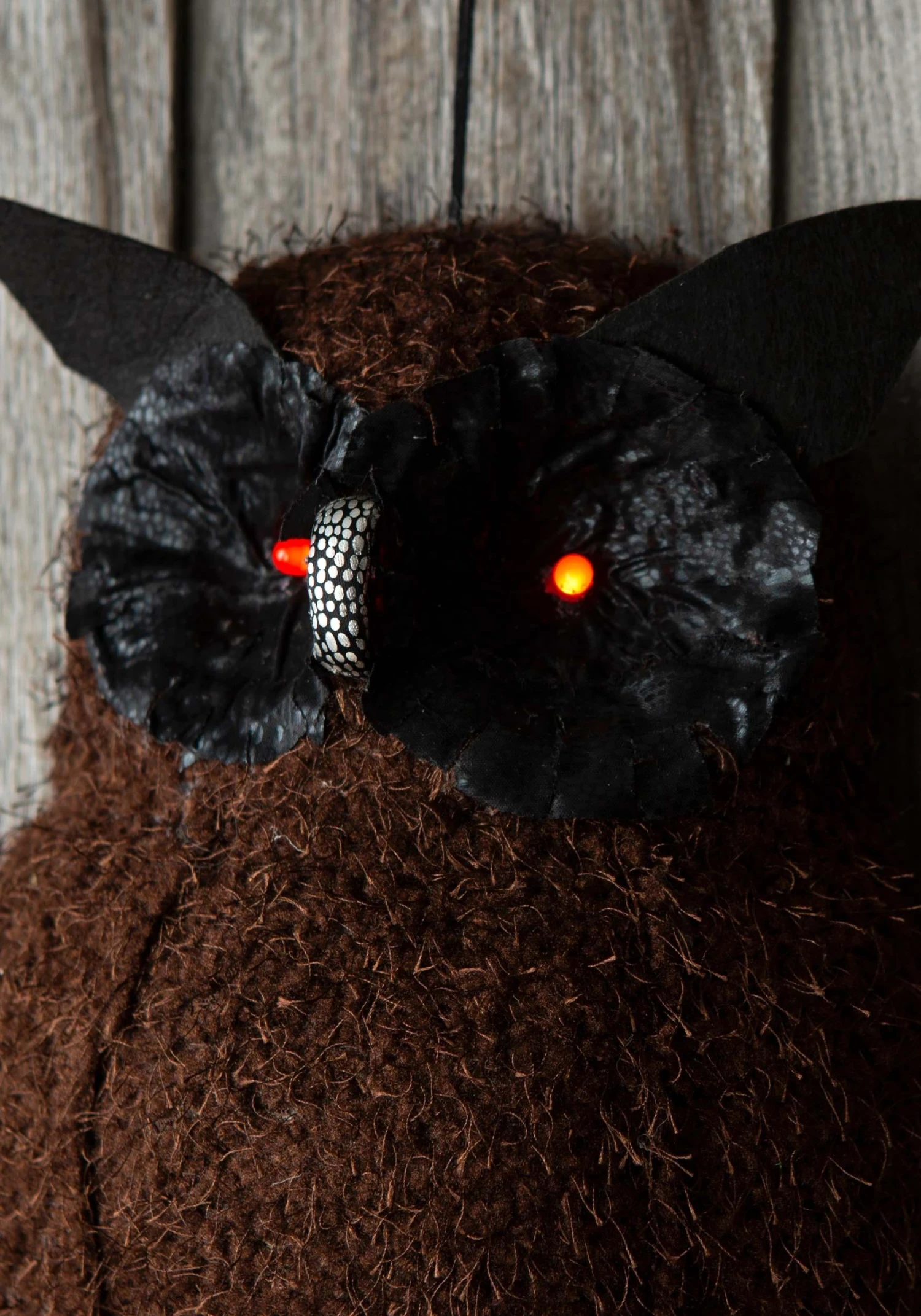 18-Inch Light Up Black Owl Decoration 3 18-Inch Light Up Black Owl Decoration - Image 3