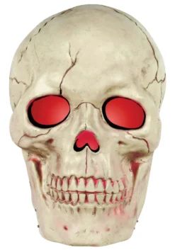 19.75-Inch Light Up And Sound Skull Halloween Decoration 6 19.75-Inch Light Up And Sound Skull Halloween Decoration -Halloween Decoration Store 19 75 light up and sound skull alt 2