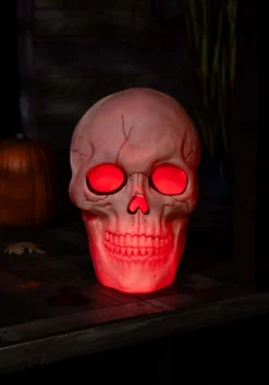 19.75-Inch Light Up And Sound Skull Halloween Decoration 7 19.75-Inch Light Up And Sound Skull Halloween Decoration -Halloween Decoration Store 19 75 light up and sound skull alt 3
