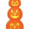 Light Up 20-Inch Pumpkin Stack Decoration
