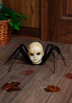 24 Inch Baby Head Spider Decoration