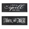 24" Halloween Sign Home Décor Set