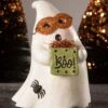 3.25-Inch Trick Or Treat Ghost Grayson Decoration