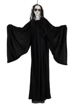 3.5FT Hanging Phantom Girl Halloween Prop -Halloween Decoration Store 3 5ft hanging phantom girl alt 4