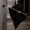 Animated 3FT Reaper With Sickle Halloween Decoration
