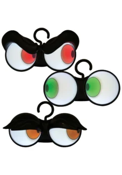 3 Pack Sound-Activated Flashing Peeping Eyes Light Decoration