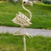 34-Inch Flamingo Skeleton Halloween Prop