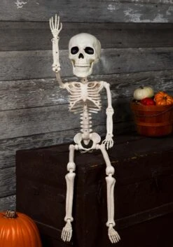 38-Inch Super Skull Skeleton Halloween Decoration