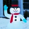 Inflatable 4 Foot Snowman Christmas Decoration