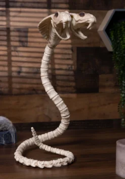 41" Double Headed Cobra Skeleton Decoration