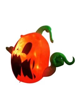 4FT Tall Fire Animation Pumpkin Monster Inflatable -Halloween Decoration Store 4ft tall fire animation pumpkin monster inflatable alt 2