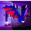 4FT Tall Hanging Bat Inflatable Decoration