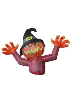5.5 Foot Inflatable Scarecrow Halloween Decoration -Halloween Decoration Store 5 5 inflatable scarecrow decoration alt 1