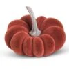 Burgundy Velvet 5" Pumpkin