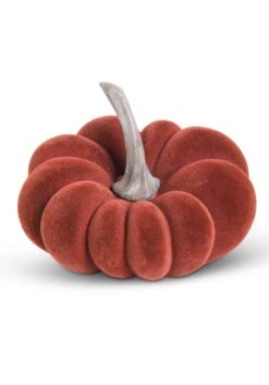 Burgundy Velvet 5" Pumpkin