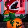 5FT Tall Venus Flytrap Inflatable Decoration