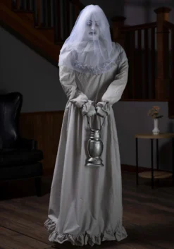 Fun World 5 Foot Floating Ghostly Lady -Halloween Decoration Store 5 ft floating ghostly lady alt 2