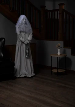 Fun World 5 Foot Floating Ghostly Lady -Halloween Decoration Store 5 ft floating ghostly lady alt 4