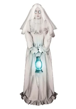 Fun World 5 Foot Floating Ghostly Lady -Halloween Decoration Store 5 ft floating ghostly lady alt 5