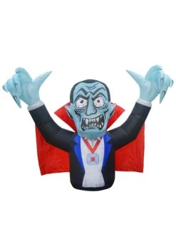 Inflatable 5 Foot Vampire Decoration 5 Inflatable 5 Foot Vampire Decoration -Halloween Decoration Store 5 inflatable vampire decoration alt 2
