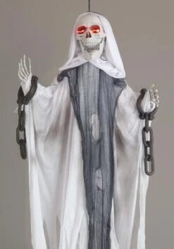 Animated 5 Foot Ghost Prop -Halloween Decoration Store 5ft animated ghost alt 1