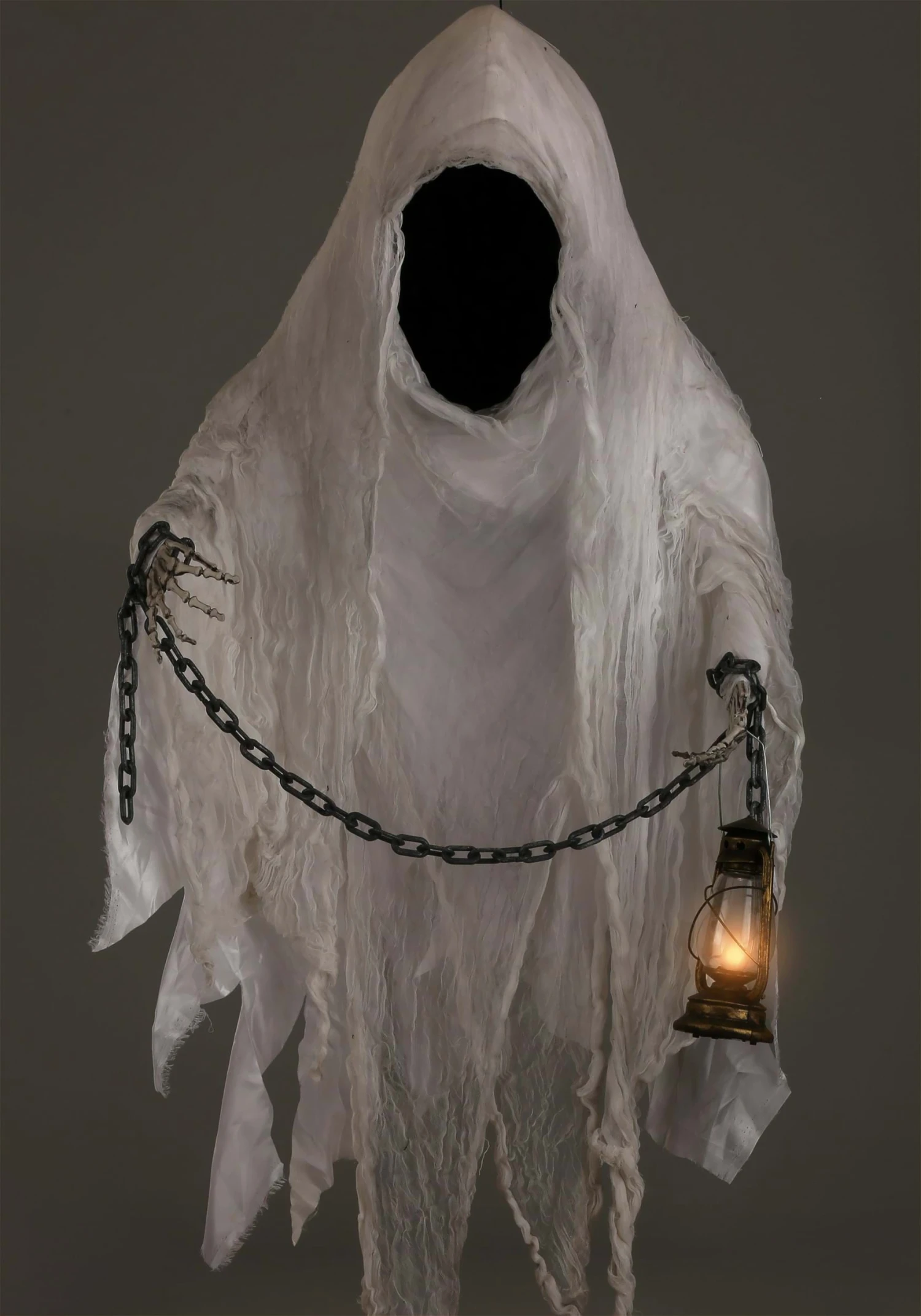 5FT Large Hanging Faceless Ghost Halloween Decoration 2 5FT Large Hanging Faceless Ghost Halloween Decoration - Image 2