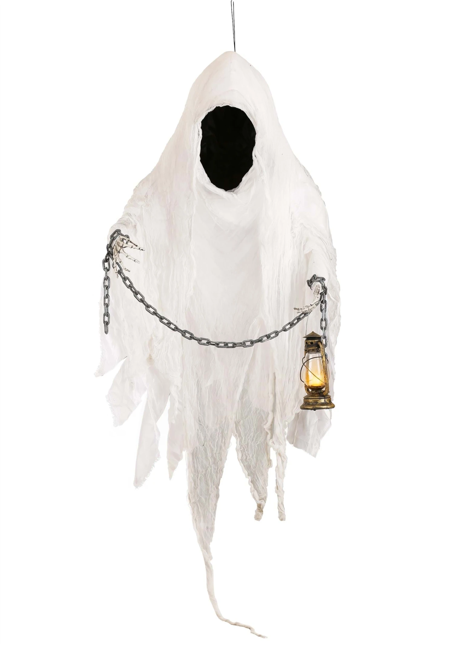 5FT Large Hanging Faceless Ghost Halloween Decoration 5 5FT Large Hanging Faceless Ghost Halloween Decoration - Image 5