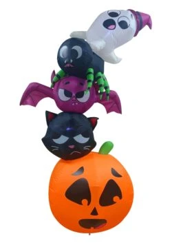 6FT Tall Large Spooky Family Inflatable Decoration -Halloween Decoration Store 5ft tall large spooky family inflatable decoration alt 2