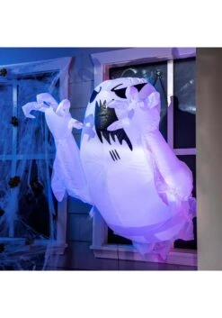 5FT Tall Window Breaker Ghost Inflatable Decoration 13 5FT Tall Window Breaker Ghost Inflatable Decoration -Halloween Decoration Store 5ft tall scary window breaker ghost inflatable dec alt 5