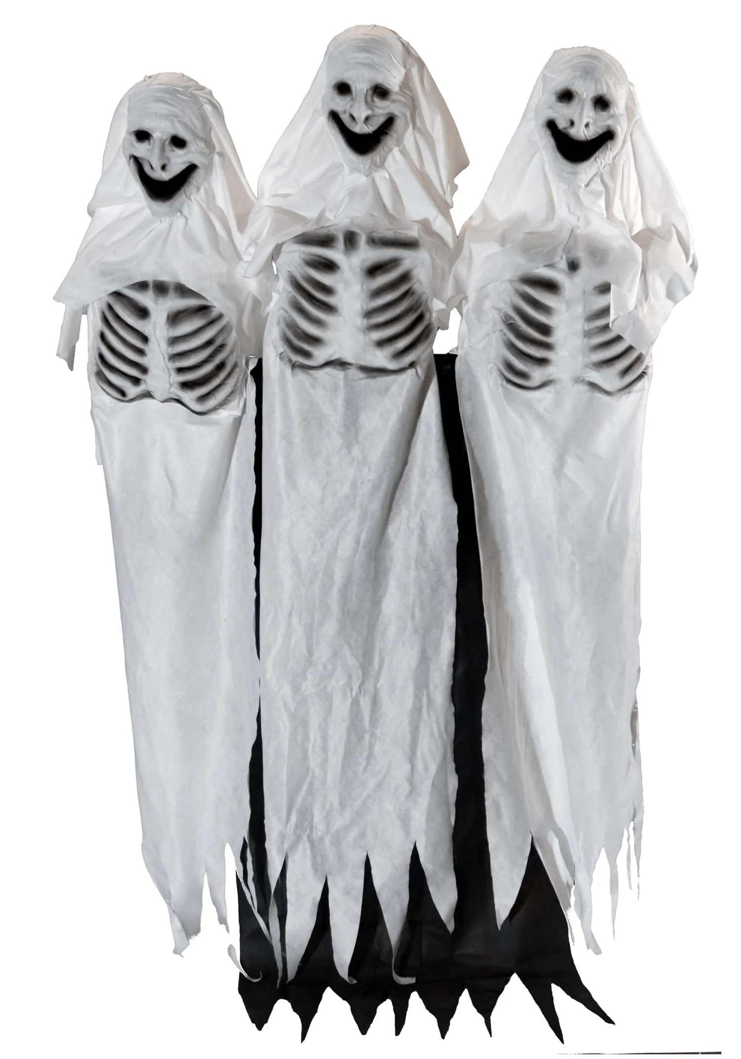 6 Ft. Animatronic Ghostly Trio Decoration 2 6 Ft. Animatronic Ghostly Trio Decoration - Image 2