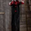 6FT Hanging Clown With Hat Halloween Decoration