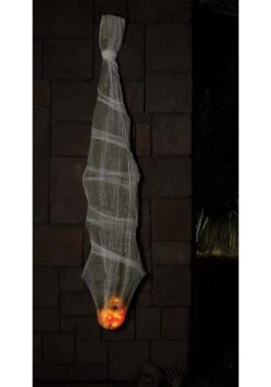 Fun World 6 Foot Light Up Cocoon Corpse Halloween Prop -Halloween Decoration Store 6 ft light up cocoon corpse alt 1