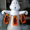 Color Changing 60 Inch Inflatable Ghost Decoration