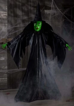 64 Inch Hanging Witch Decoration -Halloween Decoration Store 64 hanging witch decoration alt 1