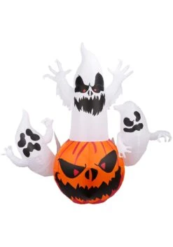 6 Foot Ghosts Coming Out Inflatable Decoration