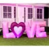 6 Foot Tall Jumbo Love Letters Inflatable Decoration