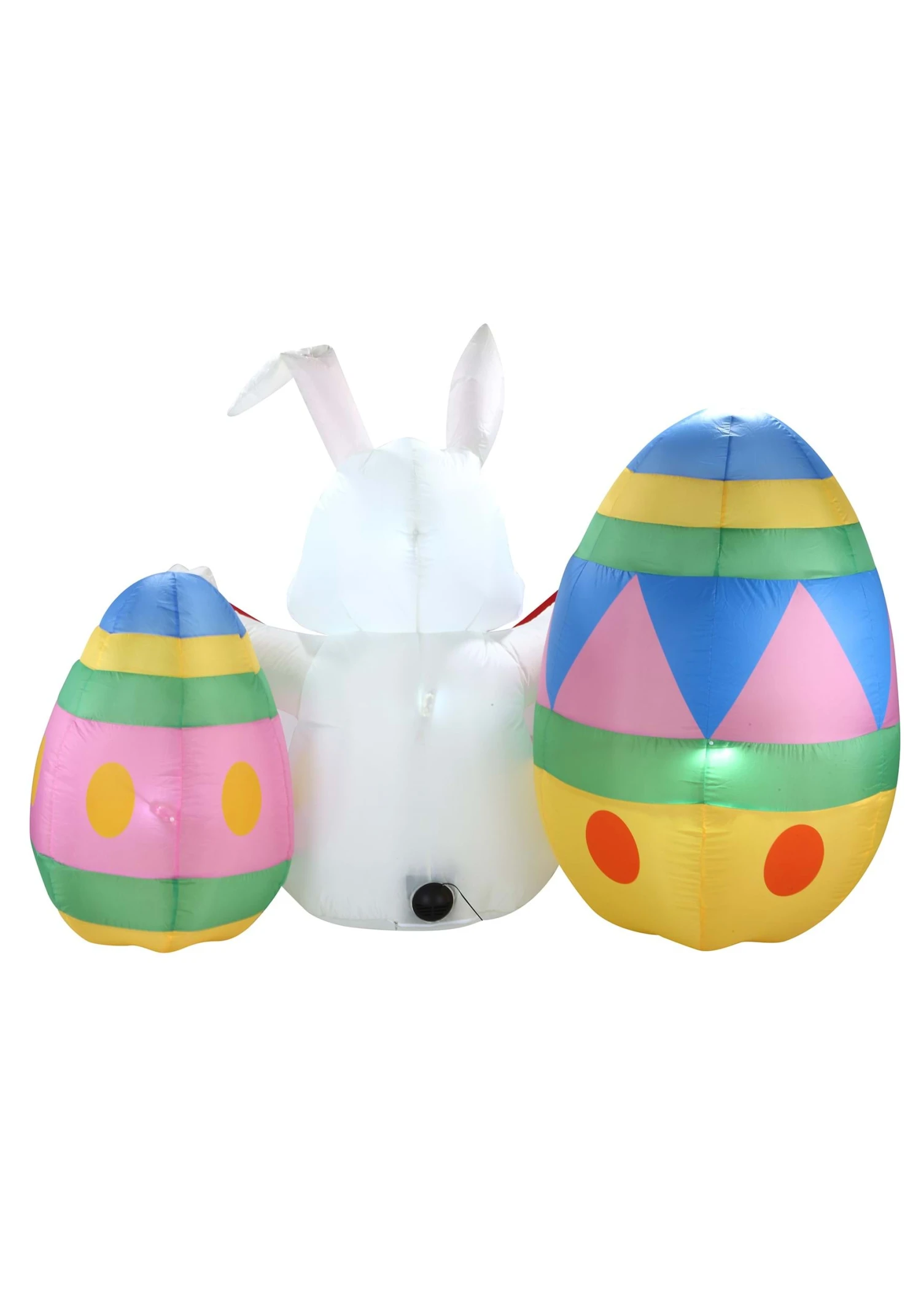 6FT Tall Large Easter Bunny Inflatable Decoration 2 6FT Tall Large Easter Bunny Inflatable Decoration - Image 2